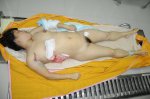 身上多处刀伤的女子 奶子被划开 尸检+解剖 高清126P